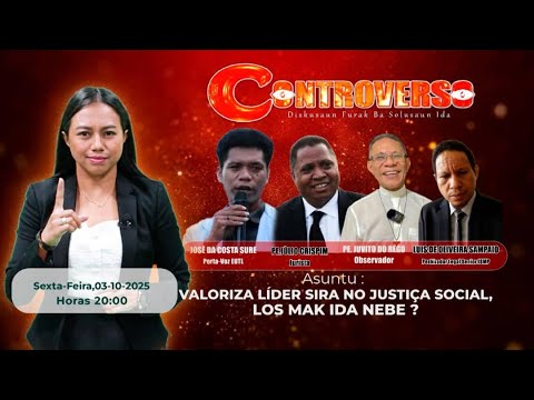 CONTROVERSO || DISKUSAUN FURAK BA SOLUSAUN IDA   Día 03/10/2025