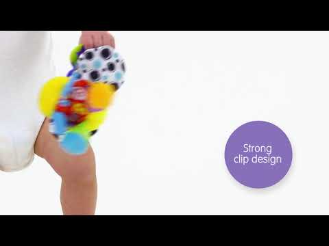 Nascita PLAYGRO pakabinamas žaislas Groovy Mover Bee, 0186982 video
