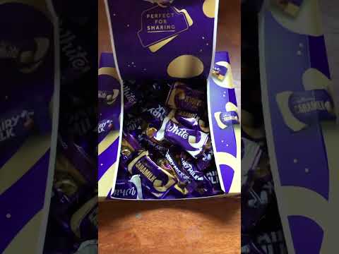 Cadbury Delicious Chunk Collection ASMR