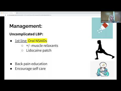 Dr. Zaccone - "EBM Approach to Low Back Pain"