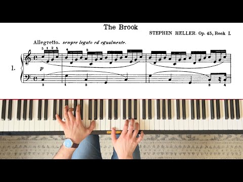 Stephen Heller - Etude Op. 45 No. 1 "The Brook"