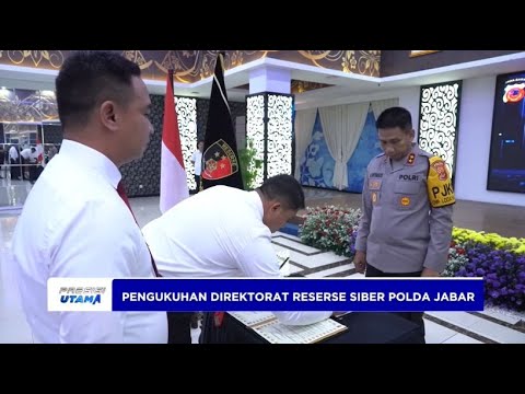 PENGUKUHAN DIREKTORAT RESERSE SIBER POLDA JABAR