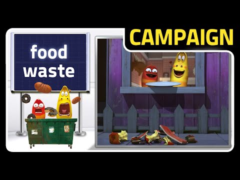 🅲🅰🅼🅿🅰🅸🅶🅽 🍽️ Food Waste | Campaign | larva | Food |  TUBAn TV World official