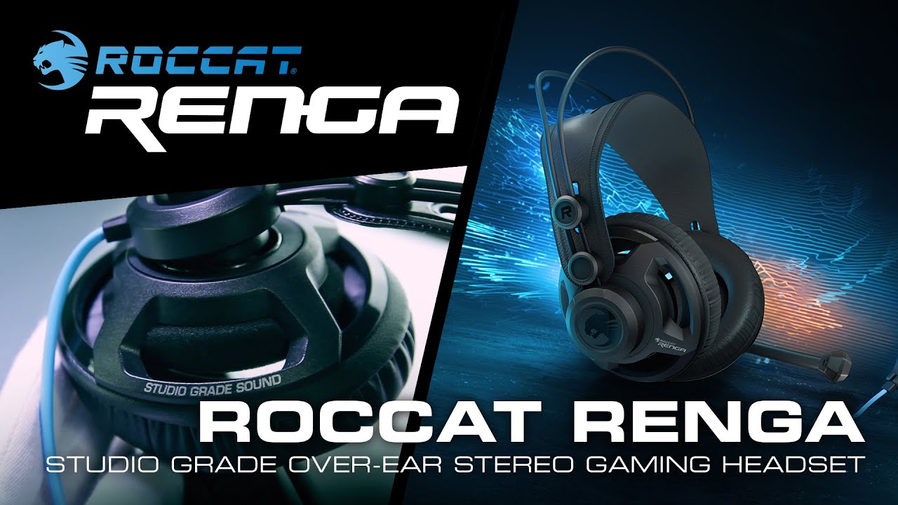 video Tai nghe có dây Roccat Renga Boost chính hãng 0