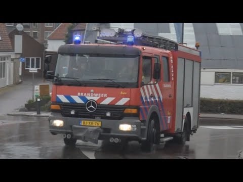 Prio 1 Tankautospuit 18-5434 In Oud Beijerland Tijdens de 112 dag 2018