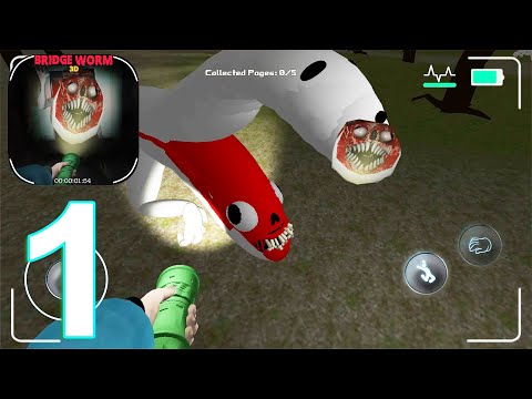 Scary Bridge Worm 3D Gameplay Walkthrough Part 1 (IOS/Android)