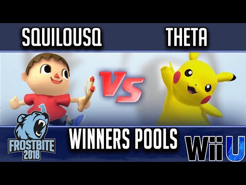 Frostbite 2018 Smash 4 Singles WINNERS POOLS - OMNA | SquilousQ (G&W, Villager) vs Theta (Pikachu)