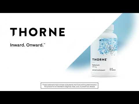 Селен Thorne, Selenium, 200 мкг, 60 капсул - фото 1 - id-p2021034557