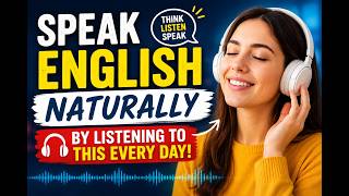 Speak English Naturally by Listening to This Every Day!#learnenglish