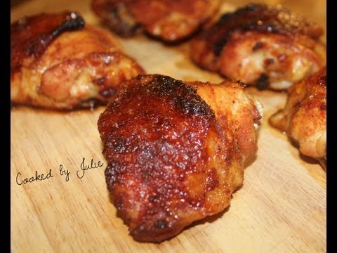 Spicy Honey Baked Chicken - Cooked by Julie - Episode 33