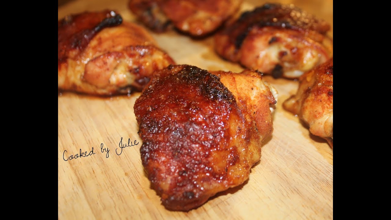 Spicy Honey Baked Chicken - Cooked by Julie - Episode 33