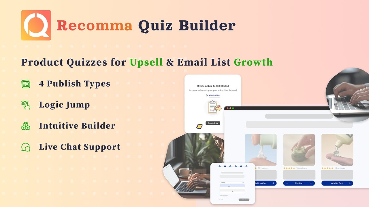 Recomma: Product Quiz Builder Demo