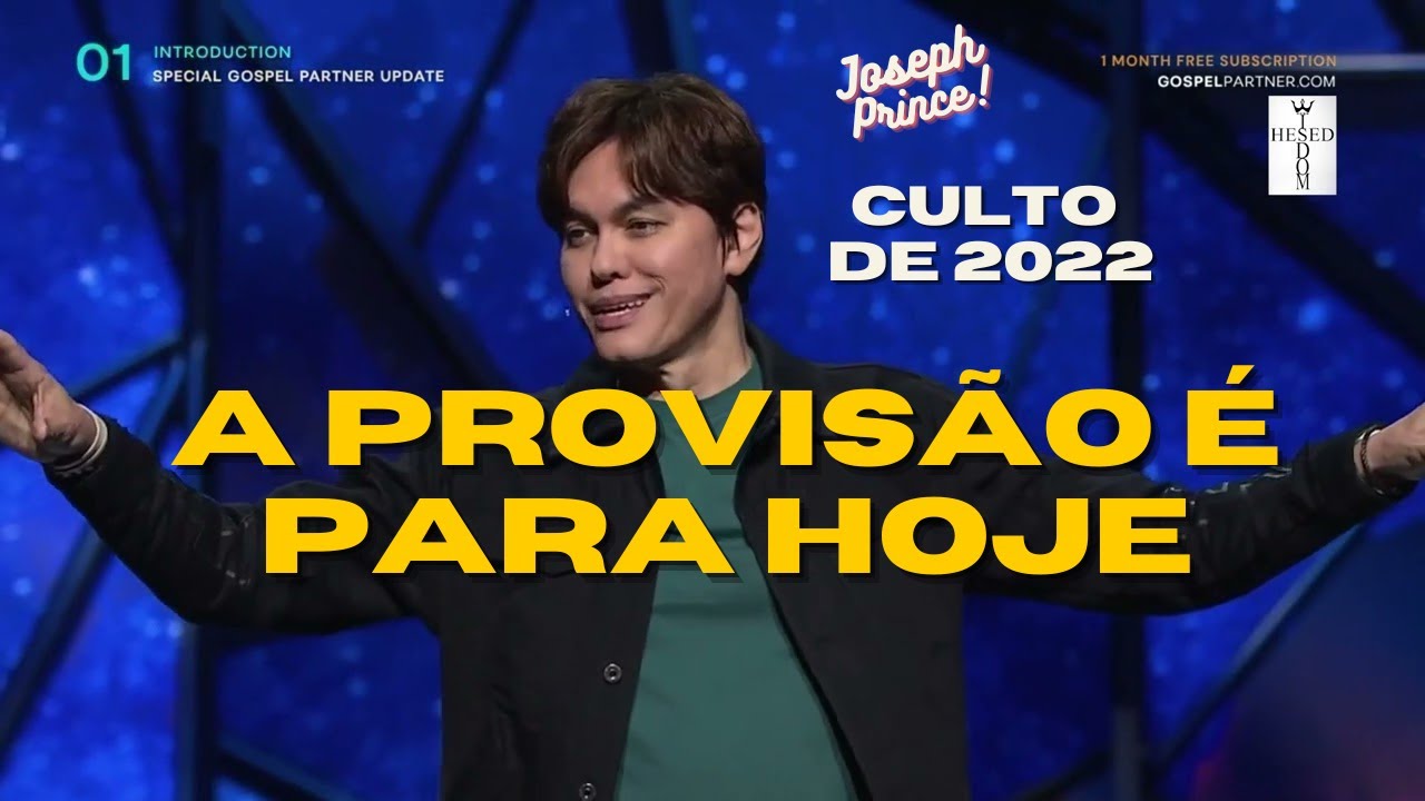 🔴Descanso e Aceleração 16🔴 A PROVISÃO É PARA HOJE I Joseph Prince Dublado I HESED
