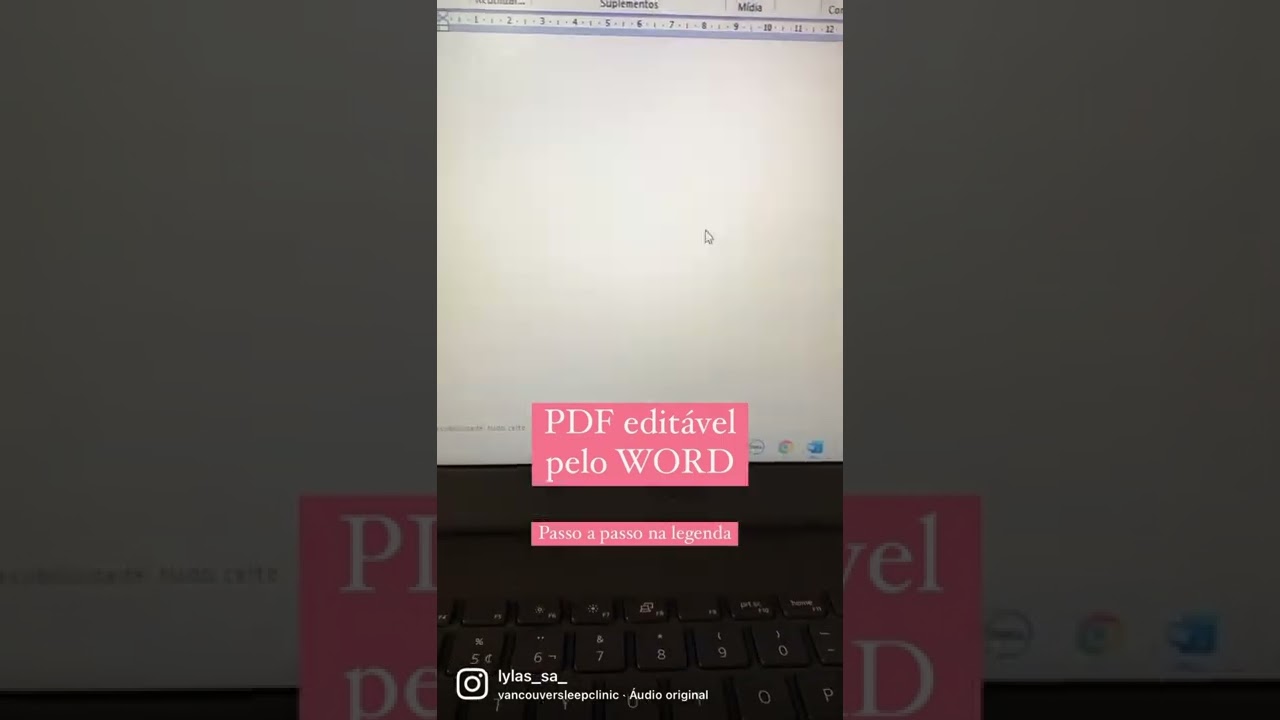Como tornar o PDF editável pelo WORD #concurso #edicao #dicas