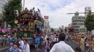 preview picture of video '【Japan】 2013年度　熊谷うちわ祭り　巡行祭　－　Kumagaya uchiwa festival'