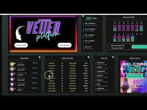 Proof: How To Make Your First 100K using Vetter Dapp!