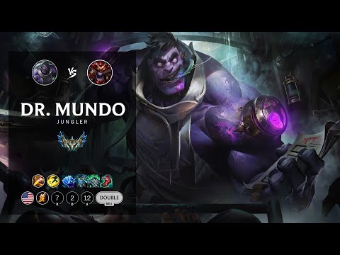 Dr. Mundo Jungle vs Shyvana - NA Challenger Patch 12.6