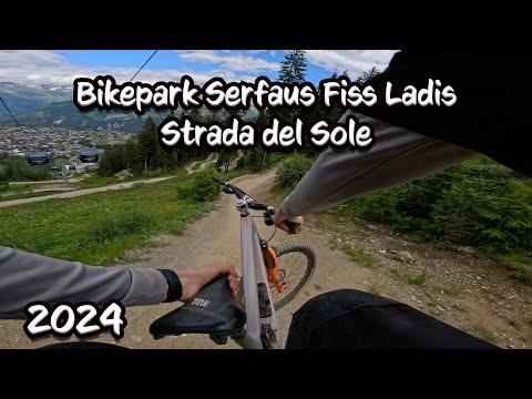Strada del Sole Bikepark Serfaus Fiss Ladis 2024 | POV | Der Trailhunter