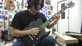 Video thumbnail for Schecter S II Platinum Guitar Clean Sound by chatreeo