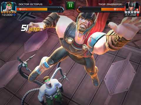 Unawakened Doc Ock vs. Thor Rag