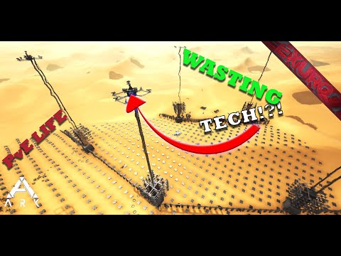 WASTING TEK!?! 3 Man PvP Servers - Ark: Survival Evolved MTS