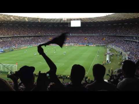 Cruzeiro 3x0 Grêmio Torcida canta Lelelelele ô Cruzeiro Eu Sou