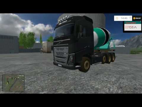 Farming Simulator 2015 КАРТА PLEASANT VALLEY RIVERS V1.4.0 RUS часть 6 бетонный завод