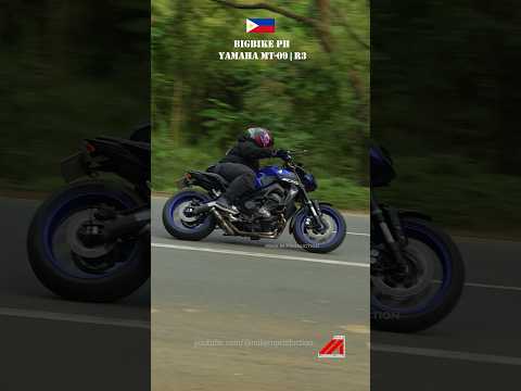 Yamaha MT-09 x R3 #shorts #motorcycle #rider #trending #bike #mt09 #foryou #asmr sound #vlog #sports