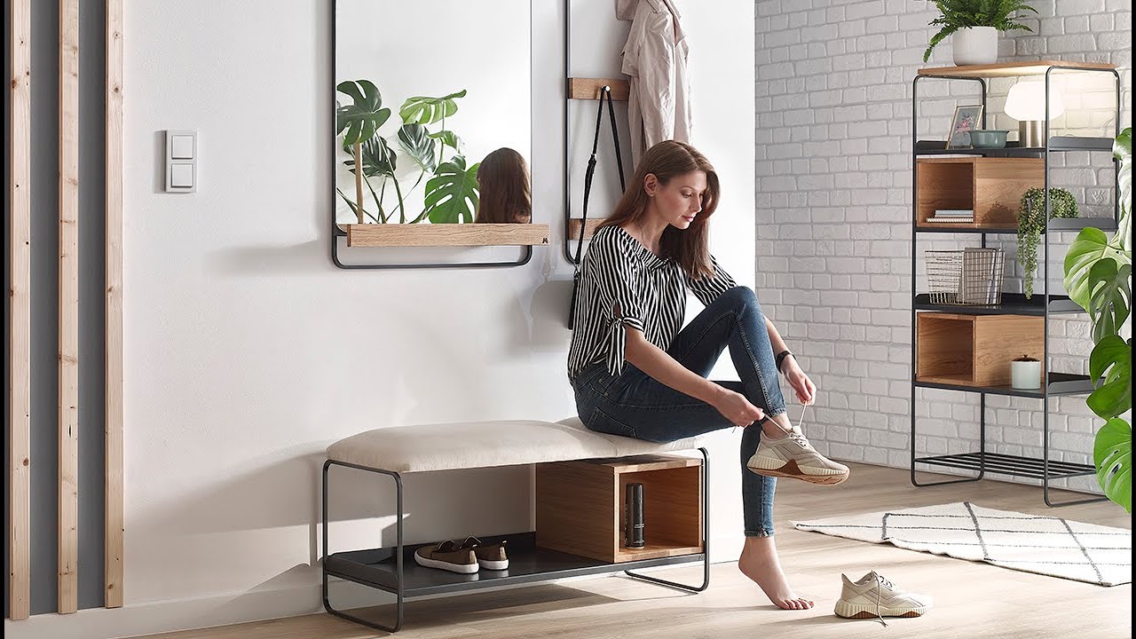 Jak urządzić przedpokój 8 mebli (lustra, wieszaki, pufy i ławki) kolekcji MODULO od My Modern Home