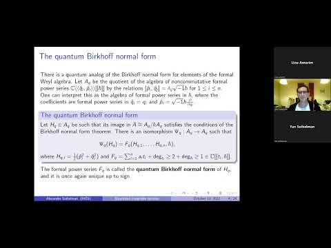 Alexander Soibelman - Quantized integrable systems, normal forms, and variation of Hodge structures