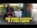 Man in Blackface Encourages Others to Use N-word at University, Campus Police Do Nothing