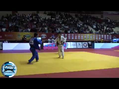 Judo Grand Slam Baku 2013 Semifinal -66kg DAVAADORJ (MGL) - PEIKRISHVILI (GEO)