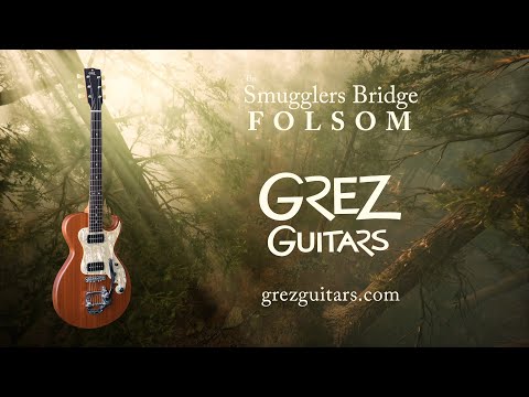 Grez Guitars Smugglers Bridge Folsom 2020 Natural Redwood image 14