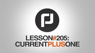 60 Second Piano Lesson 205   Current Plus One