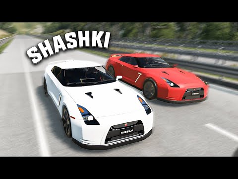 ITALIYADA SHASHKI | NISSAN GTR BeamNG drive