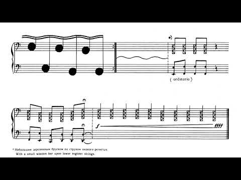 [Pēteris Vasks] The Cycle for Piano (Score-Video)