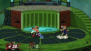 Super Smash Flash 2: Lloyd Irving Training.