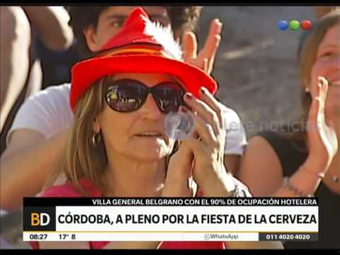 Fiesta de la Cerveza en Córdoba - Telefe Noticias