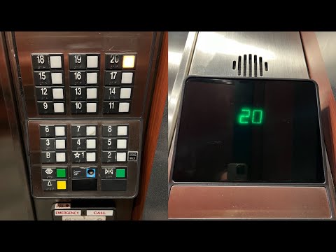 Perfect 700 FPM Westinghouse/Otis Elevonic 401 Traction Elevators at 1301 Gervais St in Columbia, SC