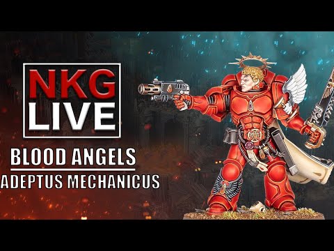 Rage Cursed Onslaught VS Haloscreed Battle Clade  - Warhammer 40K Battle Report | NKG Live