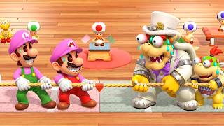 【スーパーマリオパーティ】ラッキーチームバトル対決！マリオブラザーズ VS クッパファミリー