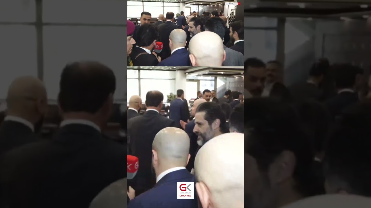 ڤیدیۆ | ساتى گەیشتی سەرۆك بافڵ بۆ ئەنجومەنی نوێنەرانی عیراق