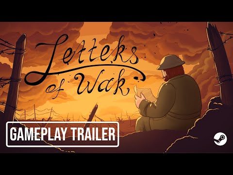 Letters Of War - Gameplay Trailer | Wood Cabin Games