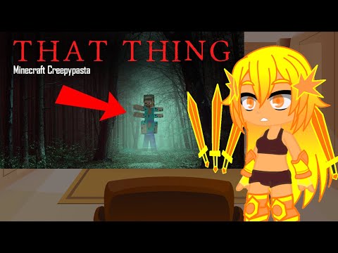 Mob Talker React to Minecraft Creepypasta | THAT THING