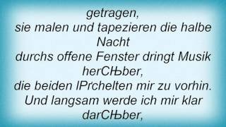 19510 Pur - Der Mann Am Fenster Lyrics