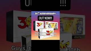 POKÉMON 30TH SET!? #pokemon