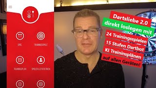 Beste Darts App: Dartsliebe 2.0 - Spielmodi & Features - Teil 1