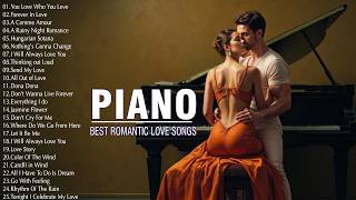 100 Best Beautiful Piano Love Songs 80s - Greatest Love Songs Ever - Relaxing Instrumental Music