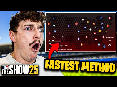 The FASTEST Way to Finish Conquest in MLB the Show 25