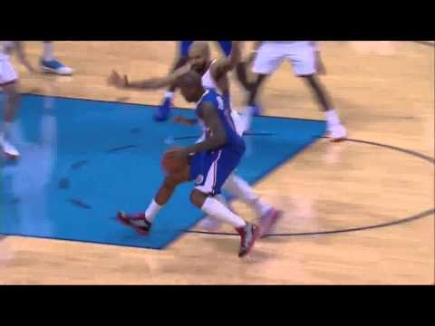 NBA, playoff 2014, Thunder vs. Clippers, Round 2, Game 1, Move 20, Jamal Crawford, 2 pointer